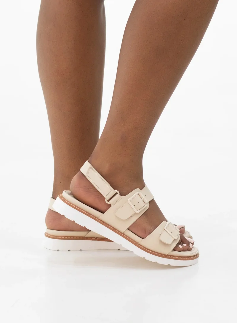 LAMARAPARIS  YUKA FLAT 2 BAND COMFORT SANDAL for Women | Best Price UAE